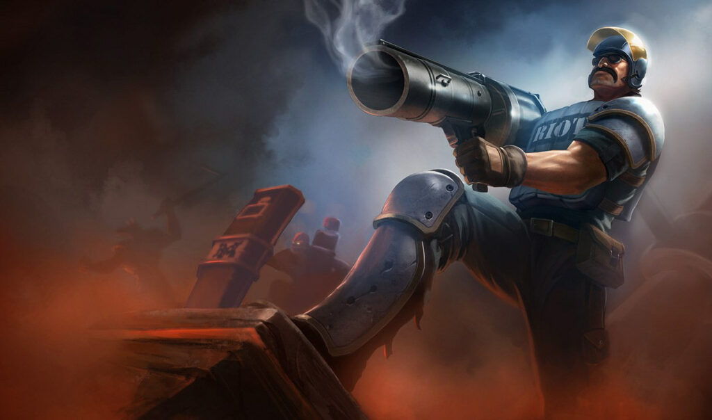 Graves as a Riot officer - buy an account