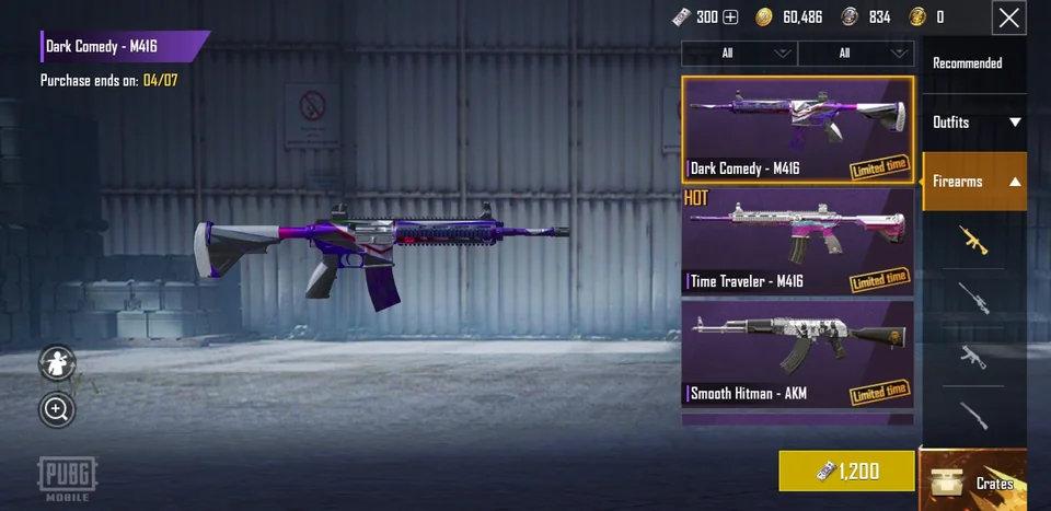 Special halloween skin for m416 gun - buy PUBG mobile accounts
