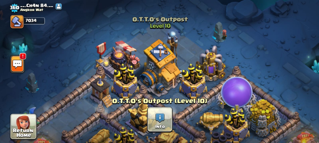 3. Construct the O.T.T.O Hut in Builder Base