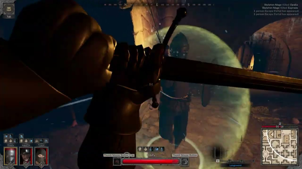 Parrying with the Longsword